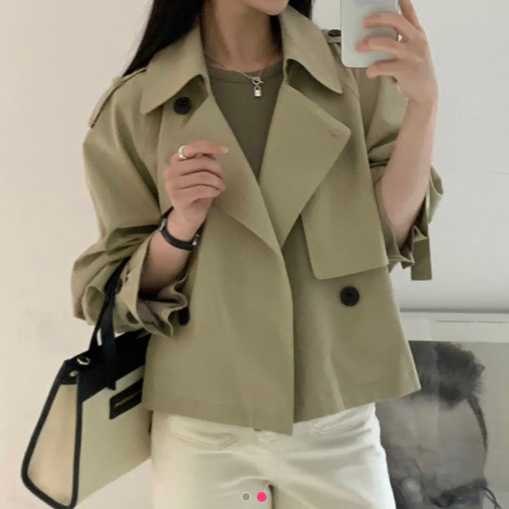 Short Trench jacket(New, never worn)